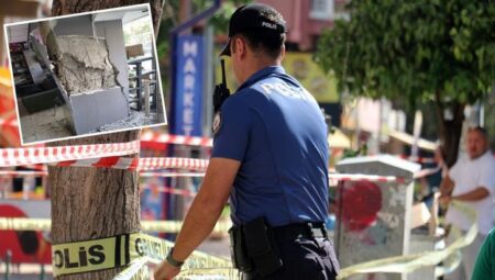 7 katlı binanın kolonu bomba üzere patladı! Takımlar binayı tahliye etti