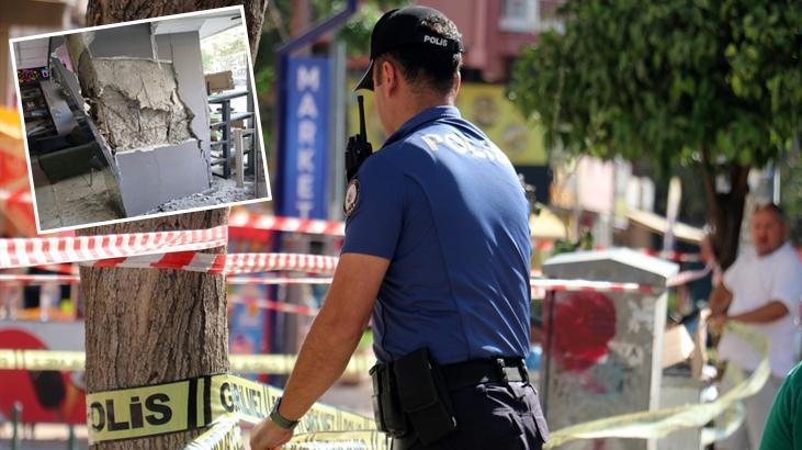 7 katlı binanın kolonu bomba üzere patladı! Takımlar binayı tahliye etti