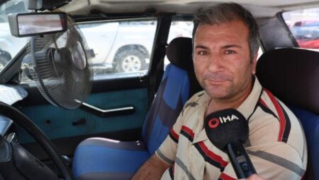 Adana sıcağına değişik çözüm! 87 model aracı gören şoke oluyor: 5 bin TL masraf yaptım