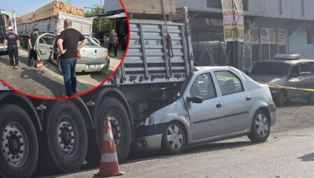 Adana’da feci kaza! Araba, kamyona geriden çarptı: 1 meyyit, 1 yaralı