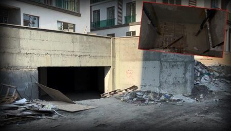 Asansör boşluğundaki suyu tahliye etmek istedi; elektrik akımına kapıldı