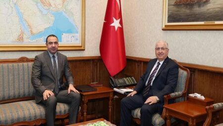 Bakan Güler, Azerbaycan İstihbarat Lideri Sultanov’u kabul etti