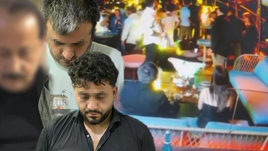 Beşiktaş’ta dehşet! Şampanya yan masaya sıçradı silahlar patladı