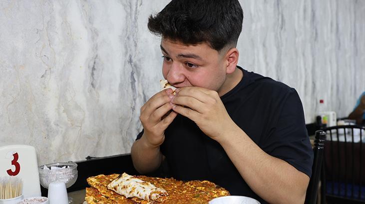 Bir oturuşta yediği yemek şoke ediyor: Midemin garipliği var