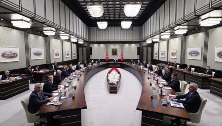 Cumhurbaşkanlığı Kabinesi Erdoğan başkanlığında toplandı