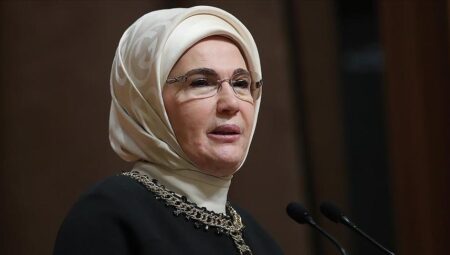 Emine Erdoğan LGS’ye girecek öğrencilere muvaffakiyetler diledi