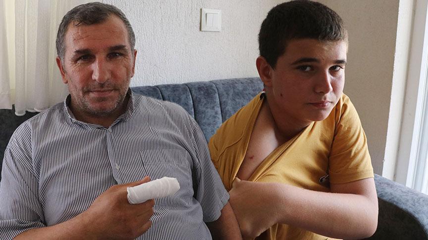 Gece saatlerinde meskene torpil attılar, baba ve oğlu mevtten döndü! ‘Eğlence olsun diye yaptık’