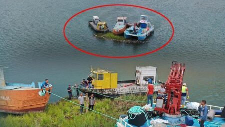 Her şey yok olmasın diye: Çelik halatlar ve zincirlerle bağlandı