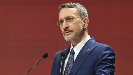İletişim Başkanı Fahrettin Altun, İsrail’in Hayfa’da televizyon takımlarına saldırısını kınadı