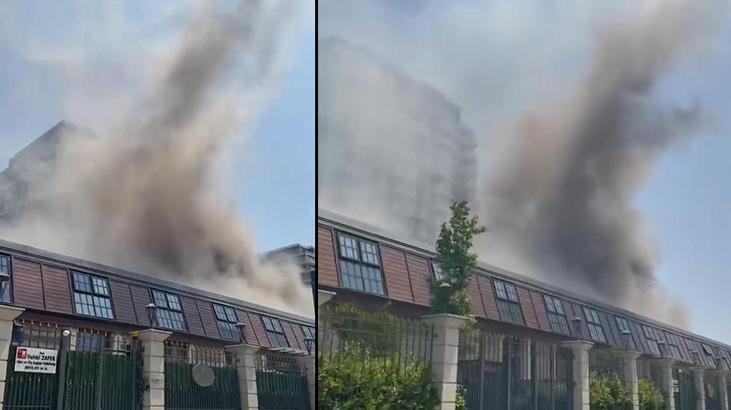İstanbul Fişekhane’de yangın! Çok sayıda takım sevk edildi