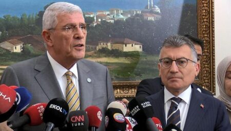 İYİ Parti lideri Dervişoğlu, AK Parti kümesini ziyaret etti