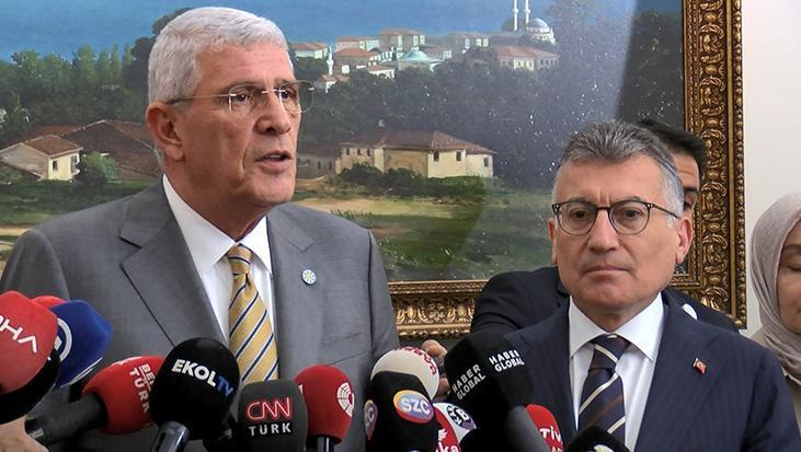 İYİ Parti lideri Dervişoğlu, AK Parti kümesini ziyaret etti