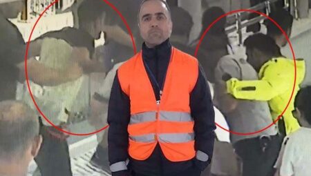 İZBAN’da öldüren yumruk! Güvenlik misyonu başında can verdi, kameralar kaydetti