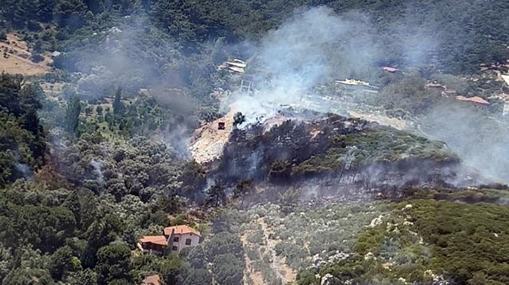 İzmir’de orman yangını! Takımlar sevk edildi