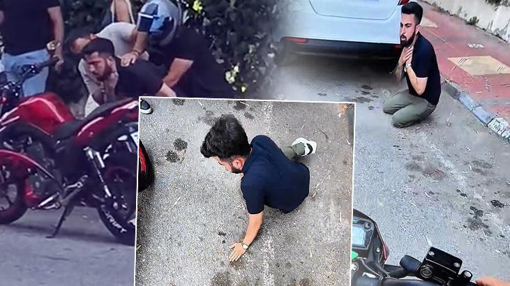 Kask kamerası can pazarını kaydetti! Heimlich hareketiyle hayata döndürdü