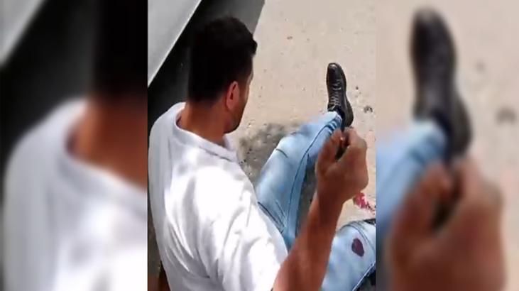 Malatya’da bir bayan kendisini rahatsız eden kişiyi ayaklarından vurup kayda aldı