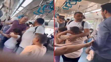 Marmaray’da çocuklarının yanında babanın burnunu kırmıştı! İstenilen ceza muhakkak oldu