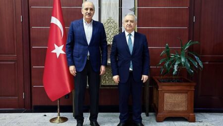 Meclis Başkanı Kurtulmuş’tan Türkiye’nin Astana Büyükelçiliği’ne ziyaret