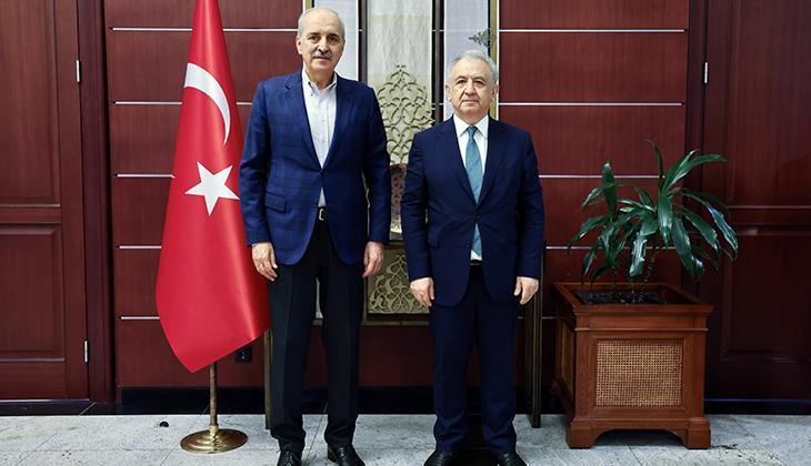 Meclis Başkanı Kurtulmuş’tan Türkiye’nin Astana Büyükelçiliği’ne ziyaret