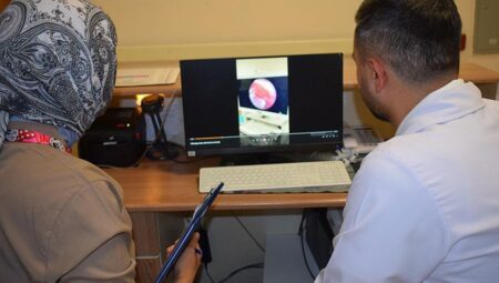 Nefes borusuna şeker ambalajı kaçtı! 10 aylık bebek mevtten döndü