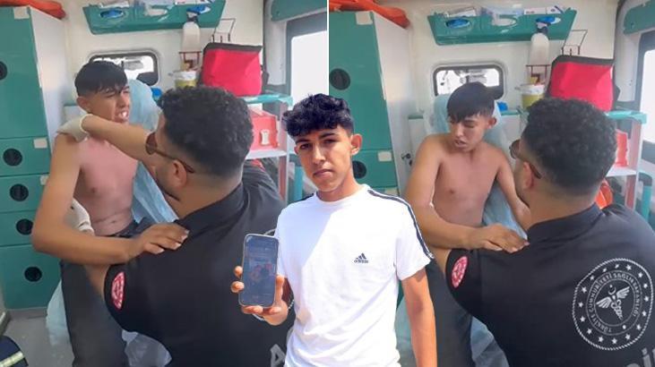 Sıhhat çalışanından sihirli dokunuş: Çıkan omuz saniyeler içinde yerine oturttu