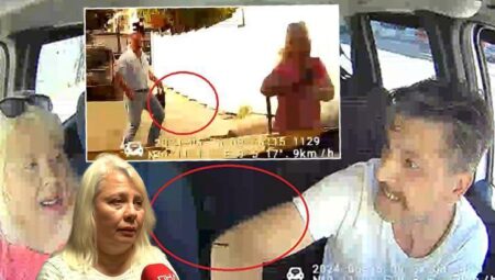 Silahlı eşinden kaçtı, taksiye sığındı! Müthiş an: Başıma nişan aldı