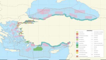 Türkiye Deniz Mekansal Planlaması haritası resmiyet kazandı