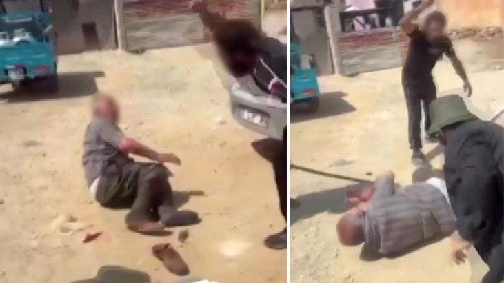 Yaşlı adama acımasız azap: Kurban olayım yapma