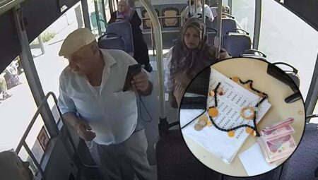 Yer: Manisa! Halk otobüsündeki çantadan altın fışkırdı