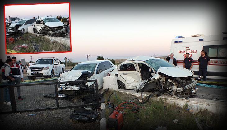 Yozgat’ta feci kaza! İki araba çarpıştı; 2 meyyit, 1 yaralı