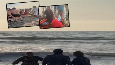 Zonguldak’ta kaygı dolu anlar! Boğulma tehlikesi geçirip peş peşe suya atladılar