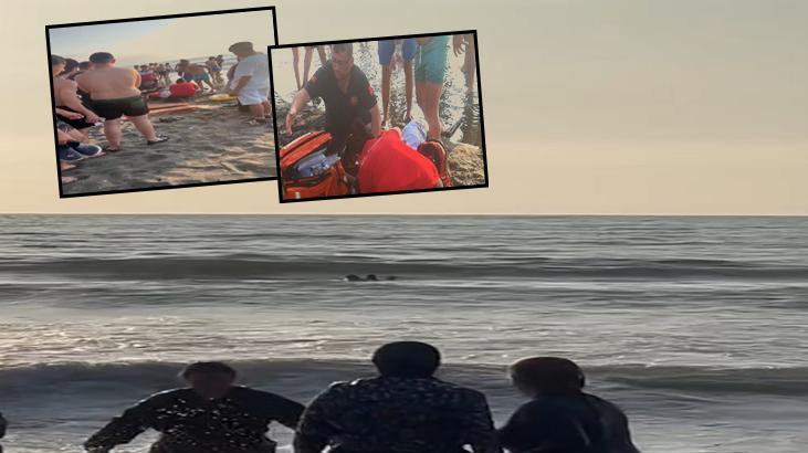 Zonguldak’ta kaygı dolu anlar! Boğulma tehlikesi geçirip peş peşe suya atladılar