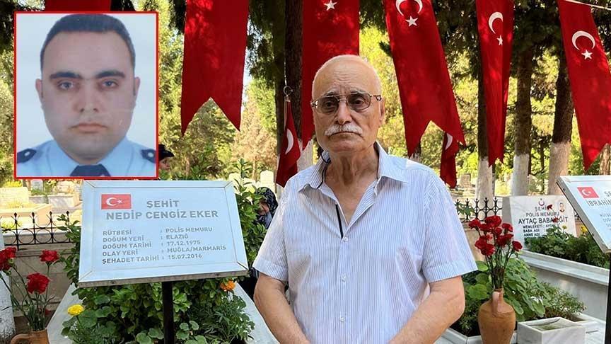 15 Temmuz’da Marmaris’teki otele hücumda şehit olan polisin babası konuştu
