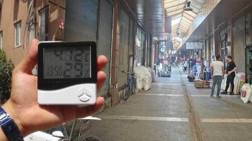 47 dereceyle kavrulan ilçede hayat durdu! ‘Evde 3–4 klima var ancak yetmiyor’
