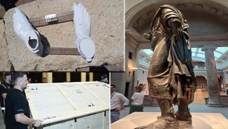 65 yıl sonra büyük dönüş! Roma İmparatoru Marcus Aurelius’un bronz heykeli Türkiye’de