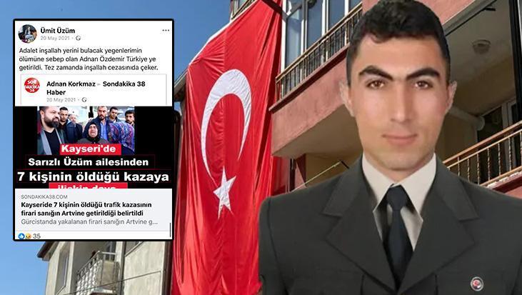 7 yıl evvel 7 yakınını kaybetmiş! Şehit askerimizle ilgili kahreden ayrıntı