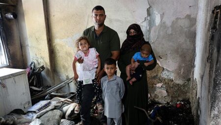 Adana’da kabus gecesi! 5 kişilik aile uykudayken konutu ateşe verdiler