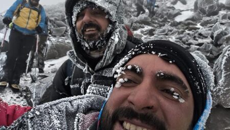 Ağrı Dağı’nda temmuz soğuğu: Eksi 35 derece