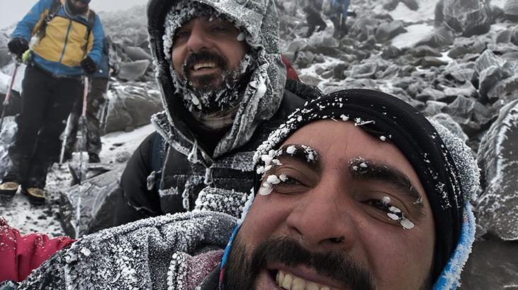 Ağrı Dağı’nda temmuz soğuğu: Eksi 35 derece