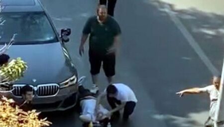 Amerika’dan getirdiği araba ile trafiğe çıktıktan 10 dakika sonra yayaya çarptı