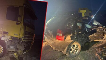 Ardahan’da feci kaza! Cip ile TIR çarpıştı: 2 meyyit, 2 yaralı