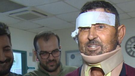 Aslanın saldırdığı çiftçi taburcu oldu: Sivrisinek ısırmasın diye üstümü örttüm aslan ısırdı