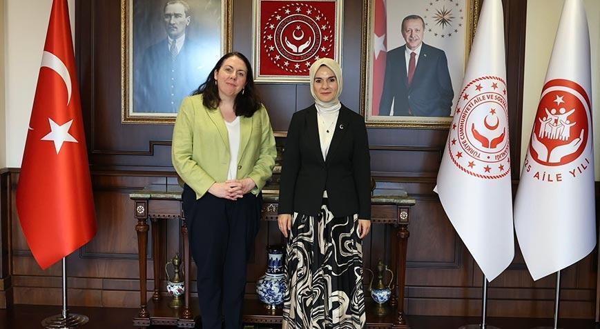Bakan Göktaş, İrlanda’nın Ankara Büyükelçisi’ni kabul etti