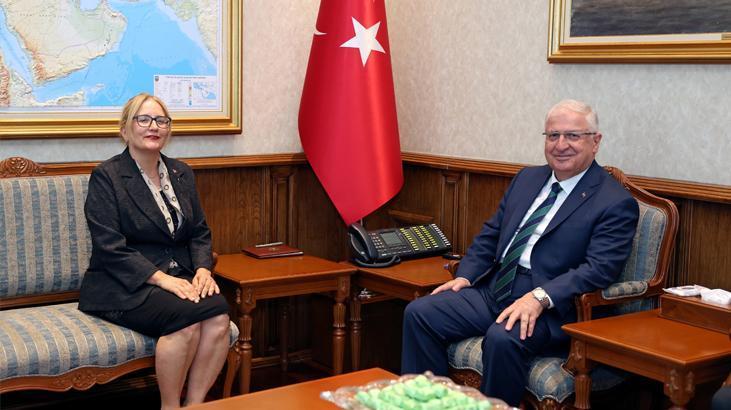 Bakan Güler, Lahey Büyükelçisi Yazgan’ı kabul etti