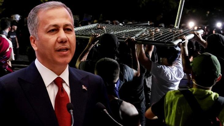 Bakan Yerlikaya’dan Saraçhane açıklaması: 42 şahıs yakalanmış ve haklarında isimli süreçler başlatılmıştır