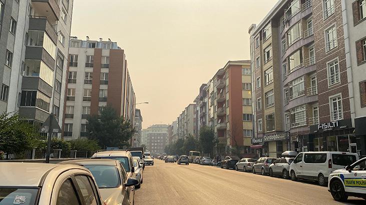 Bilecik’teki orman yangınının dumanı Eskişehir’e ulaştı!