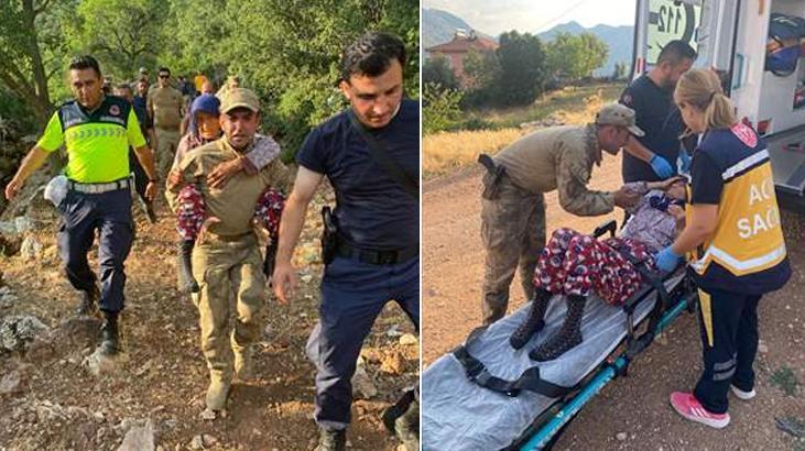 Burdur’da kayıp yaşlı bayan her yerde aranıyordu! Yerde bulundu