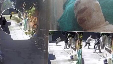 Cani amca! Yeğenininin üzerine akaryakıt döküp yaktı, dehşet anları kamerada