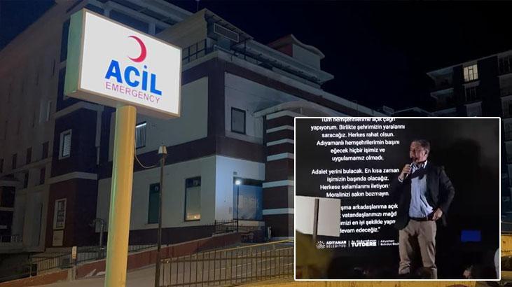 CHP Küme Başkanvekili Murat Buyruk sahneden düştü, hastanelik oldu