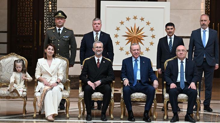 Cumhurbaşkanı Erdoğan, 4 ülkenin büyükelçisini kabul etti
